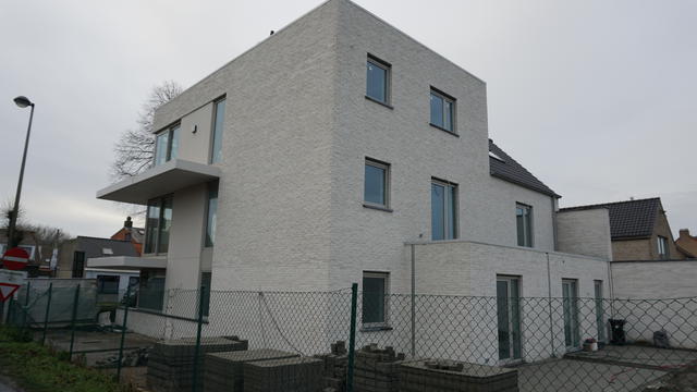 Bouwen van een meergezinswoning te De Panne