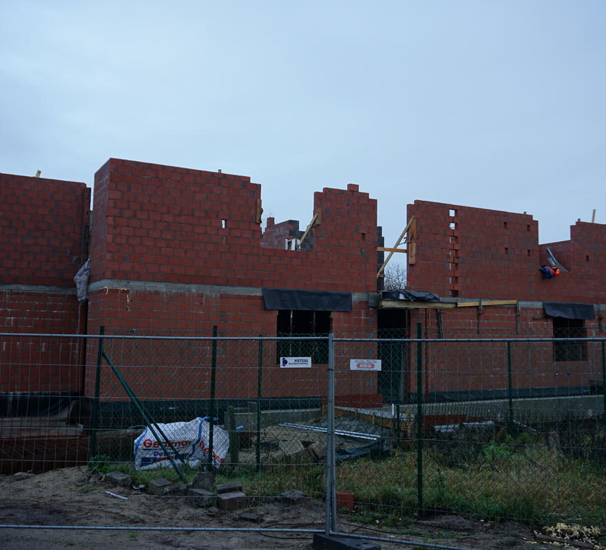 Bouwen van 4 appartementen en penthouse in De Panne